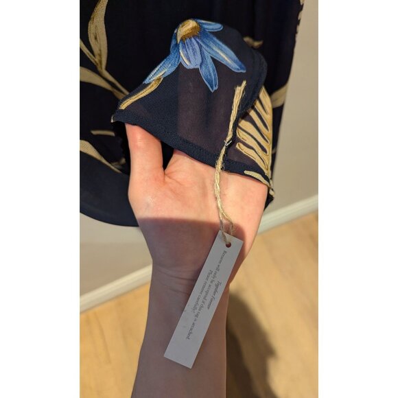 Christy Dawn Daisy Dress Blue Jasper Floral - Size S - Picture 7 of 8